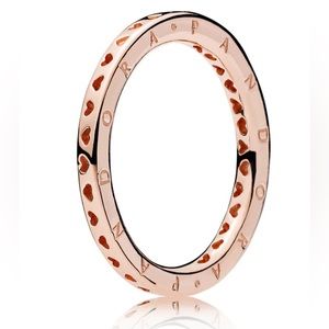 Pandora Rose Hearts Ring